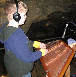 Seth Yoder on the hammered dulcimer